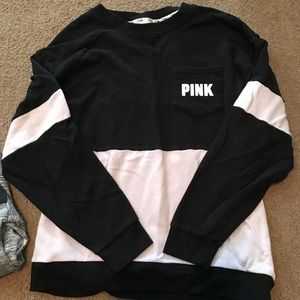 PINK oversized crewneck
